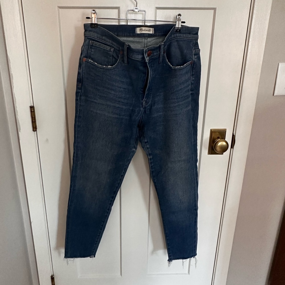 Madewell 9” High Rise Skinny Jean Medium Wash- 31